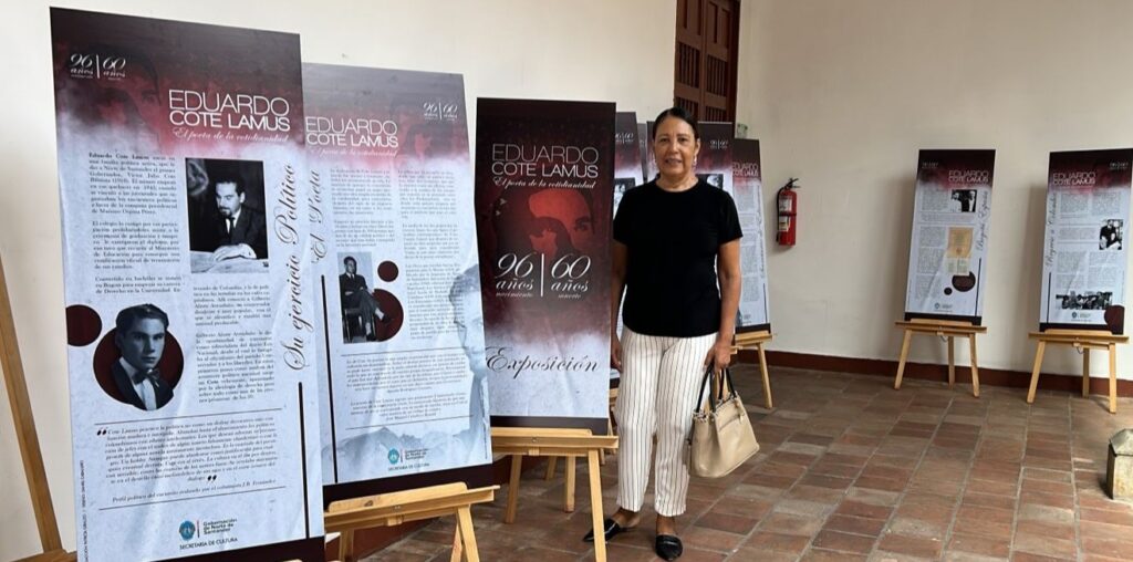 La exposición se encuentra abierta en la Torre del Reloj