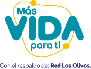 LOGO MAS VIDA PARA TI CON RESPALDO RED OLIVOS