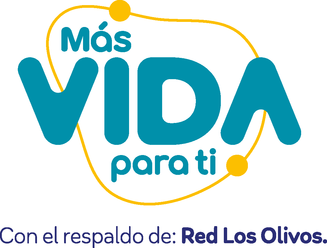 LOGO MAS VIDA PARA TI CON RESPALDO RED OLIVOS