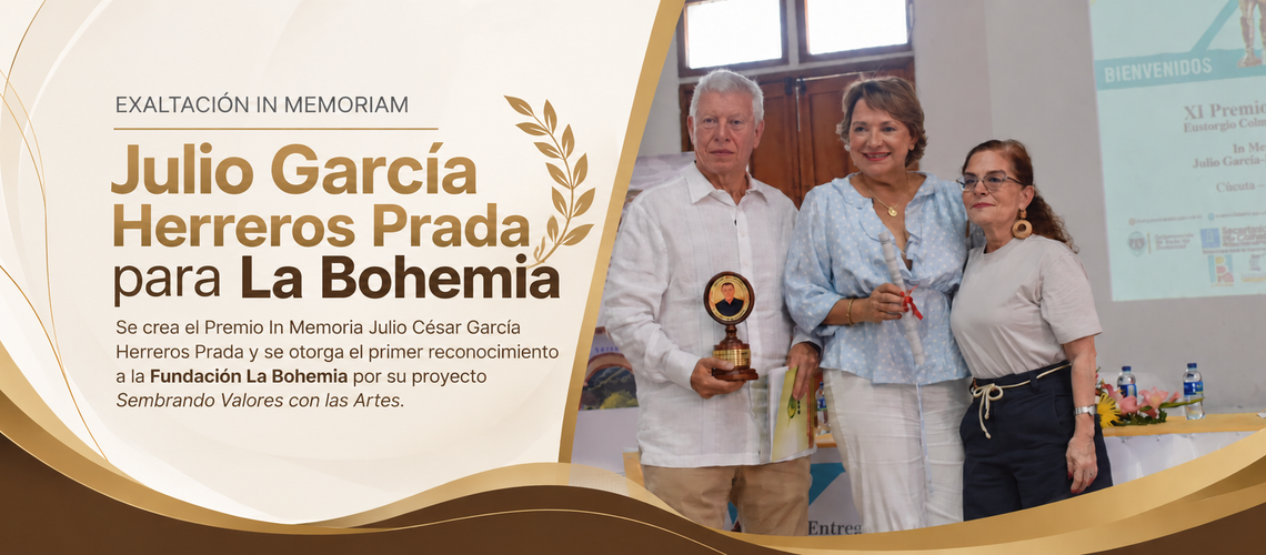 Exaltación In Memoriam de Julio García Herreros para La Bohemia